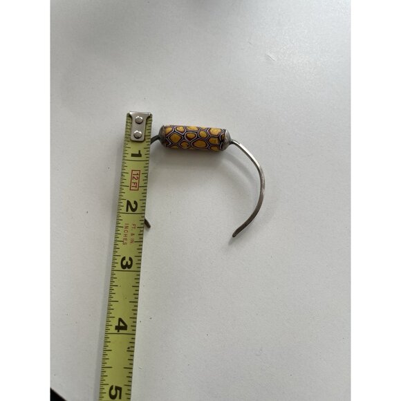 Old Venetian Navajo 925 Sterling Silver Stamped Women’s Cuff Bracelet Sz 6.5 - Picture 8 of 15